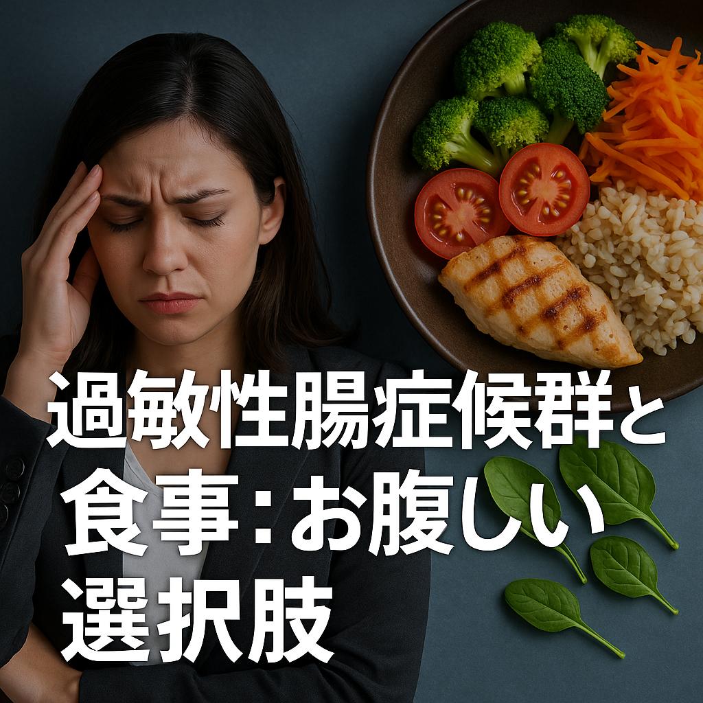 過敏性腸症候群と食事：お腹に優しい選択肢