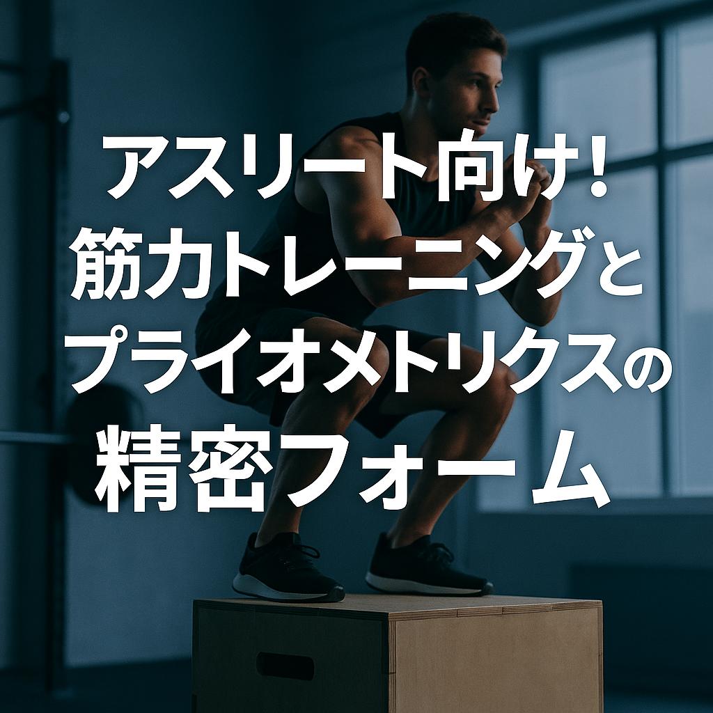 アスリート向け！筋力トレーニングとプライオメトリクスの精密フォーム
