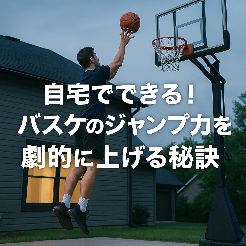 自宅でできる！バスケのジャンプ力を劇的に上げる秘訣