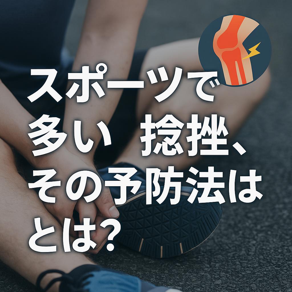 スポーツで多い捻挫、その予防法とは？