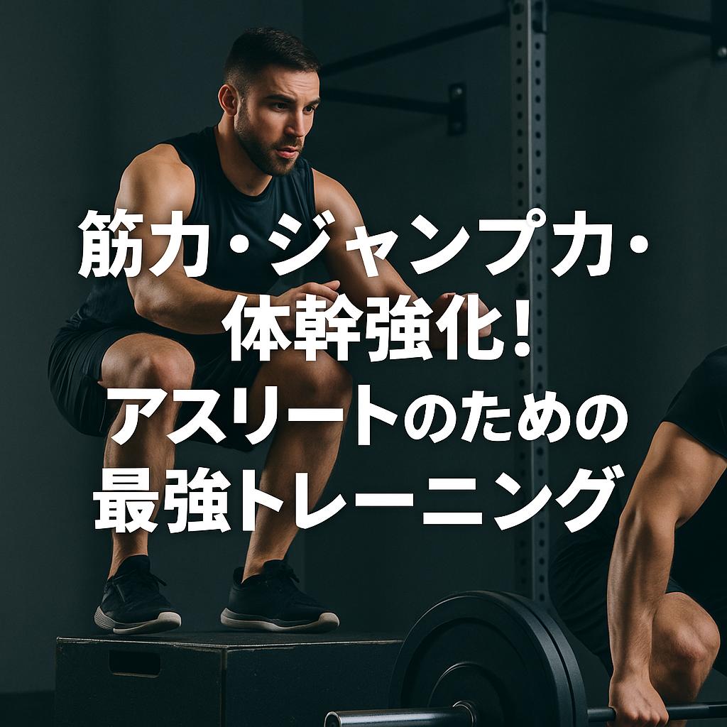 筋力・ジャンプ力・体幹強化！アスリートのための最強トレーニング